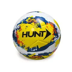 HUNT - Balón de Fútbol Master Amarillo N° N° 5