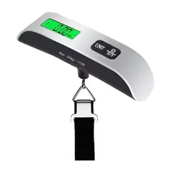 GENERICO - Balanza Digital Portátil Lcd Hasta 50kg