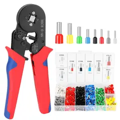 GENERICO - Prensa Terminal Tubular 23-7 AWG +  Kits 1000 terminales