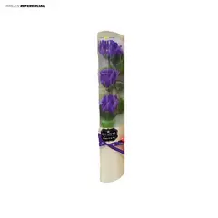 GENERICO - Ramo de Flores de Jabón de color Violeta - Importado