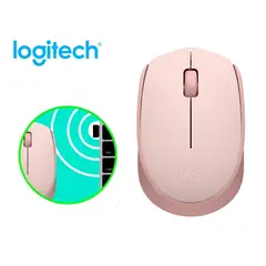LOGITECH - Mouse M170 Inalámbrico Rosado