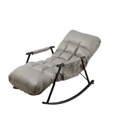 GENERICO - Silla Mecedora Reclinable Gris
