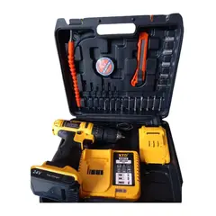 IMPORTADO MC - Kit de Herramientas XTD Taladro Inalámbrico Percutor Atornillador