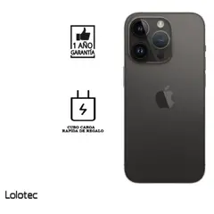 APPLE - IPhone 14 Pro 256 GB I Reacondicionado grado A I color: Negro Espacial