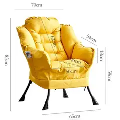GENERICO - Sillón Contemporáneo Marrón