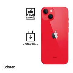 APPLE - IPhone 14 128 GB I Reacondicionado (ESIM) grado A I color: Rojo