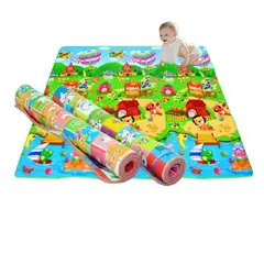 GENERICO - Piso Bebe Térmico Alfombra Educativa 120 mts x180 Cm