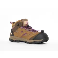 NORSEG - Bota de Seguridad Para Mujer Cuero Nobuck Katrina Ct Beige Norseg Safety NORSEG