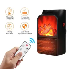 OEM - Estufa Eléctrica 3D Flame Heater de 1000 Watts