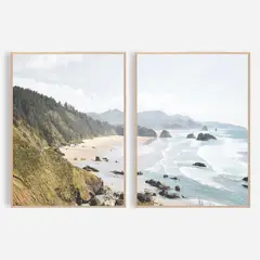 DECO DESIGN - SET COASTAL X 2 PCS - 50X70CM