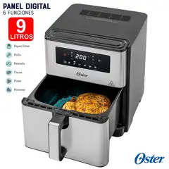 OSTER - Freidora de Aire Digital CKSTAF90D 9 Litros