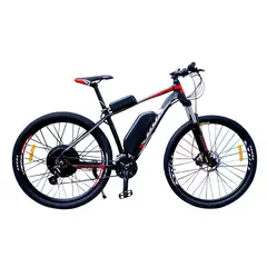 BOX BIKE - Bicicleta Electrica de Aluminio Modelo Evans Aro 29 Roja