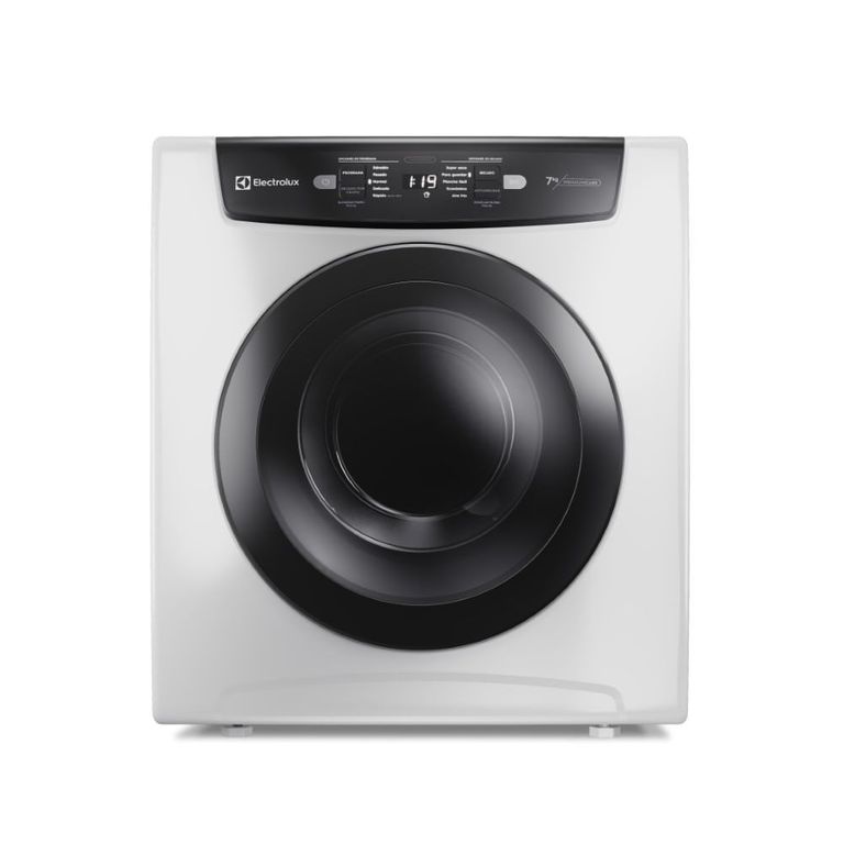 Secadora de ropa de pared y piso Electrolux 7kg Blanca Premium Care con Time Control EDEJ07D2JSYW