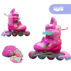 OXIEPRO - PATIN LINEAL BARBIE TALLA S 35 - 38