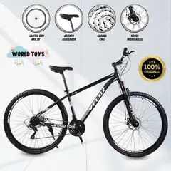 VELOX - Bicicleta Deportiva Aro 29 «CLOONEY» Black