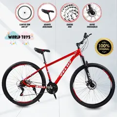 VELOX - Bicicleta Deportiva Aro 29 «CLOONEY» Red