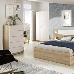 MUEBLES CRISOSTOMO - Cómoda de Melamina Malva 60cm