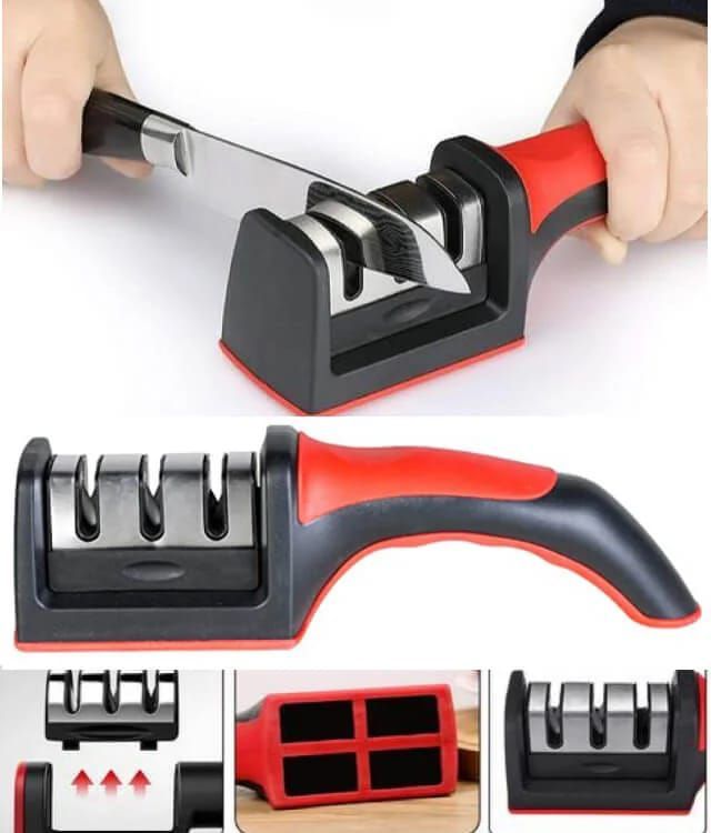 AFILADOR DE CUCHILLO MANUAL CON MANGO