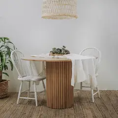 VENTITAS HOME - Mesa de Comedor de Madera Roxanne Ventitas Home