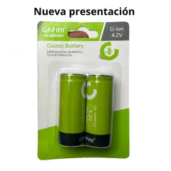 CAFINI - Batería recargable de litio 26650 PACK 2 Unidades 3000mAh