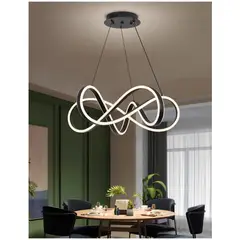 GENERICO - Lampara colgante LED modelo enredadera 53 cm Incluye control remoto