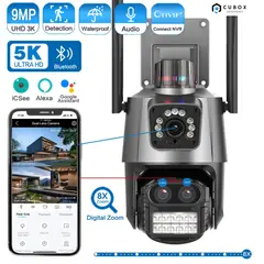 OEM - Camara de Seguridad PTZ Triple Lente 360 Zoom X 50m