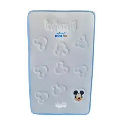 GENERICO - Colchón Plus para Bebé bordes Celeste