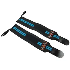 GENERICO - Muñequera de Potencia Overline Color Negro con Azul