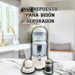 OSMOSISPERU - Kit De 3 Filtros Bidon Depurador De Agua