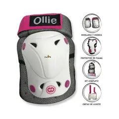 OLLIE - Set Protector Para Niña »LILA» GRAY