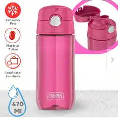THERMOS - BOTELLA HIDRATANTE TRITAN ROSADO 470ML
