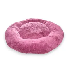 MD - Cama Para Perros y Gatos Donut Lite Palo Rosa Talla M