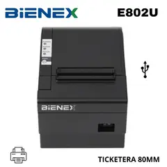 BIENEX - Impresora Termica Ticketera E802U 80mm USB