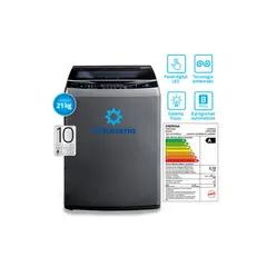 INDURAMA - Lavadora Automática LRI-21CRI Croma 21 Kg