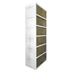 GENERICO - COMODA MULTIUSOS CAJON DE LUNA POLARIZADA 6 NIVELES