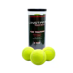 WINSTAR - SET DE PELOTAS TENIS PRESURIZADA PARA COMPETENCIA