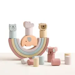 GENERICO - Arcoiris Waldorf Animal Color Pastel