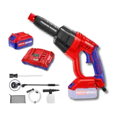 EMTOP - Hidrolavadora inalambrica + bateria 4ah y cargador