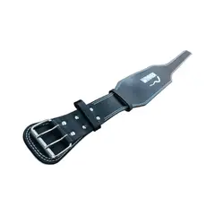 WINNER - Cinturon Correa de Cuero Levantamiento De Peso Negro XL