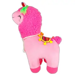 GENERICO - Peluche de llama Rosada