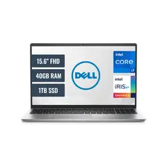 DELL - Laptop Inspiron 3520 Intel Core i7 1255U 40GB RAM 1TB SSD 15.6 FHD IPS FreeDos