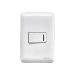 STECK - Interruptor Simple Conmutable 250V 10A Blanco