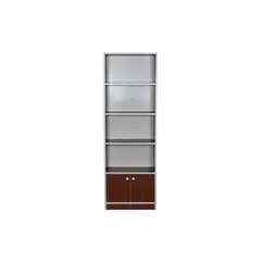 MUEBLES MACRUMO - Librero de 60cm - Color Cedro - Armado
