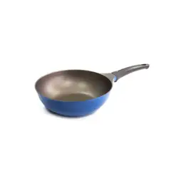 ROICHEN - Wok 26 cm con mango Azul Natural