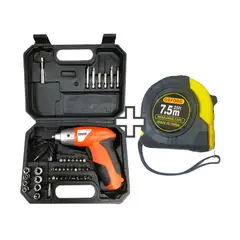 GENERICO - Set Día Papá e Oficios Taladro Wincha 7.5 cm