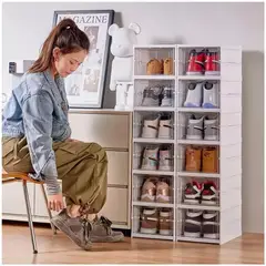 GENERICO - ORGANIZADOR ZAPATERA PLEGABLE DE 06 NIVELES
