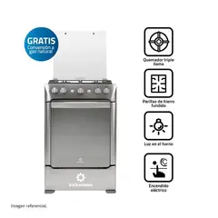 INDURAMA - Cocina Indurama Granada Zafiro Croma 4 hornillas