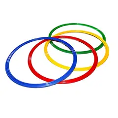GENERICO - Aro Deportivo 40cm diámetro 6 unidades
