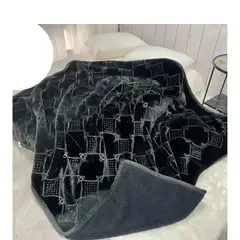 GOLDSUN - FRAZADA ATERCIOPELADA RELIEVE CON CARNERO