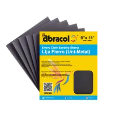 ABRACOL - LIJA FIERRO N° 60 POR 25 UND
